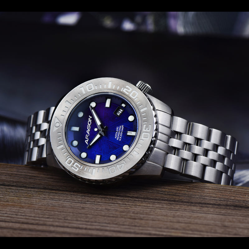 EVO Meteorite Swiss Automatic Limited Edition Meteorite Dial - Blue | Dark Blue Dial