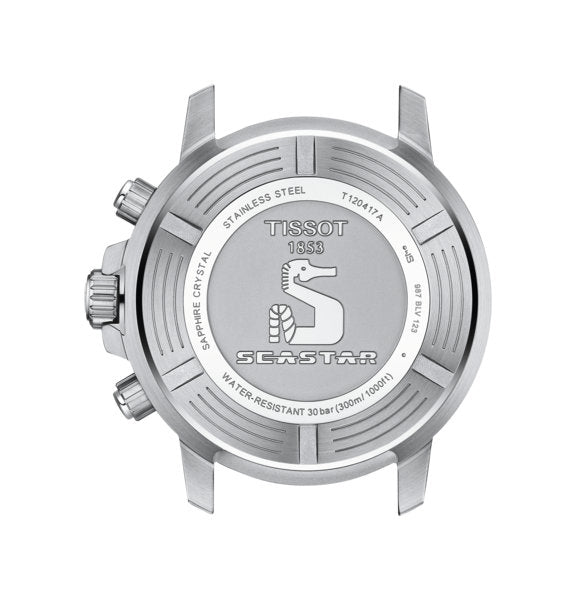 Seastar 1000 Chronograph Stainless Steel | Black Dial