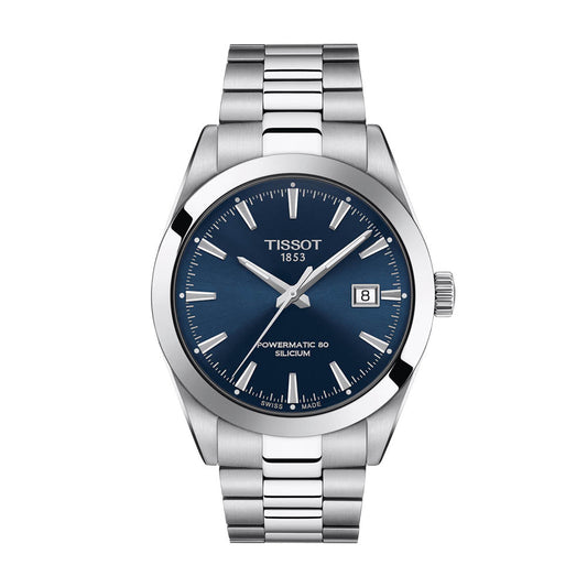 Gentleman Automatic Blue / Stainless Steel Blue Dial