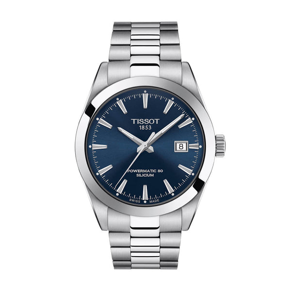 Gentleman Automatic Blue / Stainless Steel | Blue Dial
