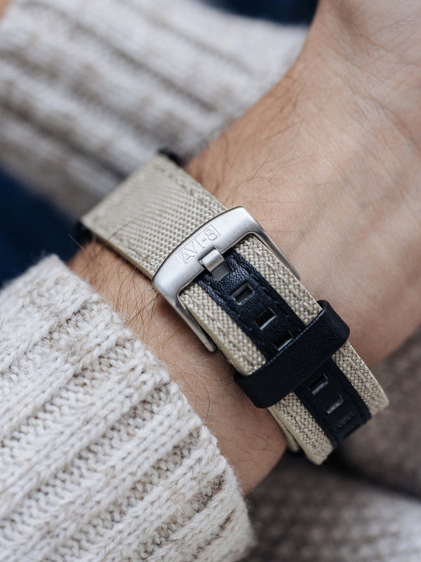 Cordura Straps Beige / Canvas |  Dial