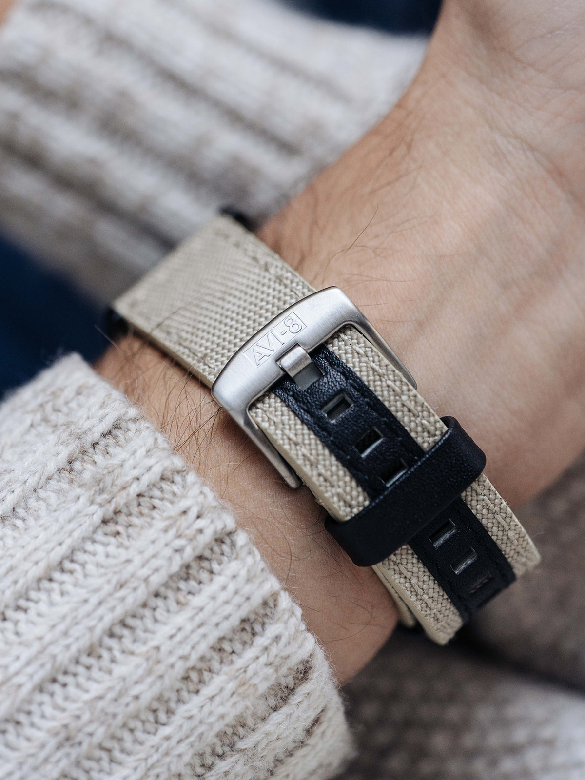 Cordura Straps Beige / Canvas |  Dial