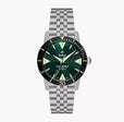 Super Sea Wolf Skin Diver Stainless Steel Green | Green Dial