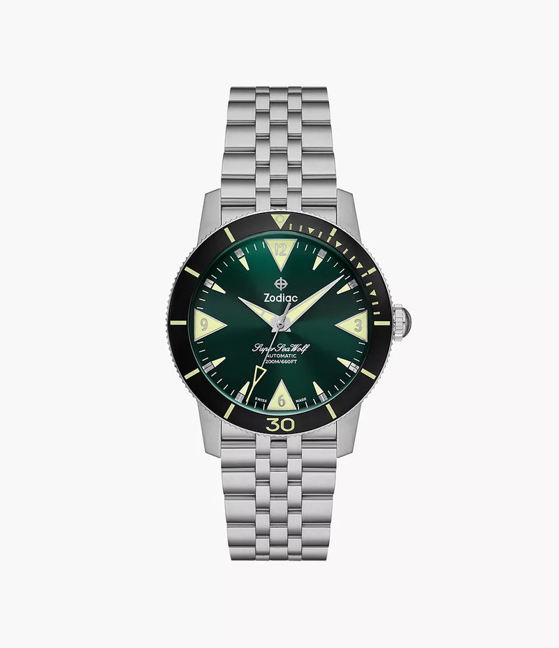 Super Sea Wolf Skin Diver Stainless Steel