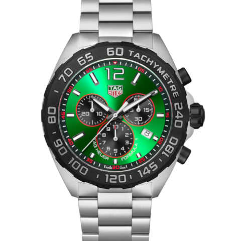 Formula 1 Chronograph Green | Green Dial