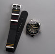 Airmaster Sector Meca-Quartz Black & Grey / Nylon | Black Dial
