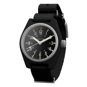 General Purpose Quartz Black NGM/Def Std | Matte Black Dial
