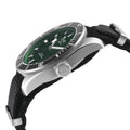 Yorkville Gevril Men's Yorkville Green Dial Sellita SW200 Swiss Automatic Rotating Bezel Bracelet Date Luminous Watch Nato Strap | Green Dial