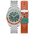 Spinnaker Fleuss GMT Automatic Green / Stainless Steel | Green Dial