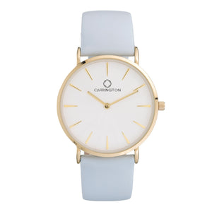 Carrington Lilian White / Leather | White Dial