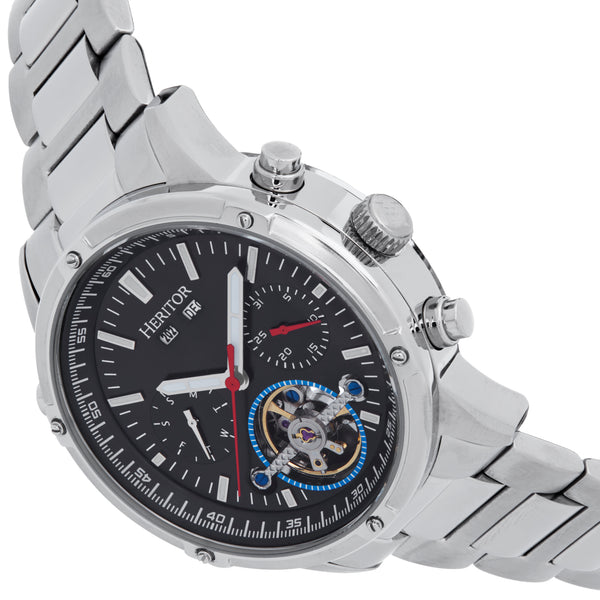 Wilhelm Silver/Black | Black Dial