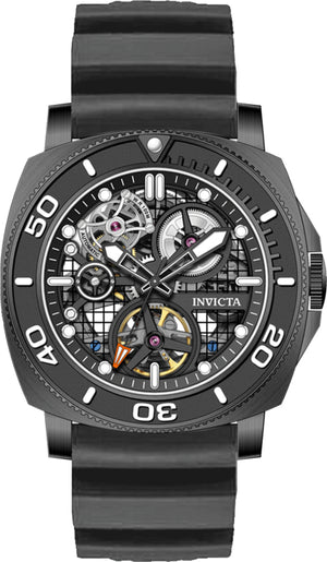 Sea Hunter 44mm / Black / Black Black Dial