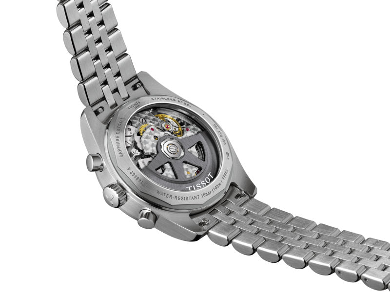 PR516 Automatic Chronograph Silver-tone White Dial