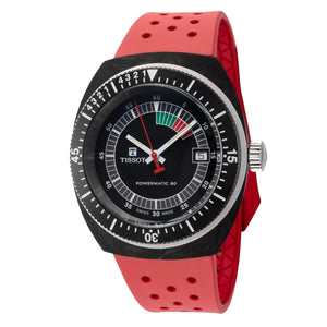 T-Sport Sideral 41 mm / Black / Red Black Dial