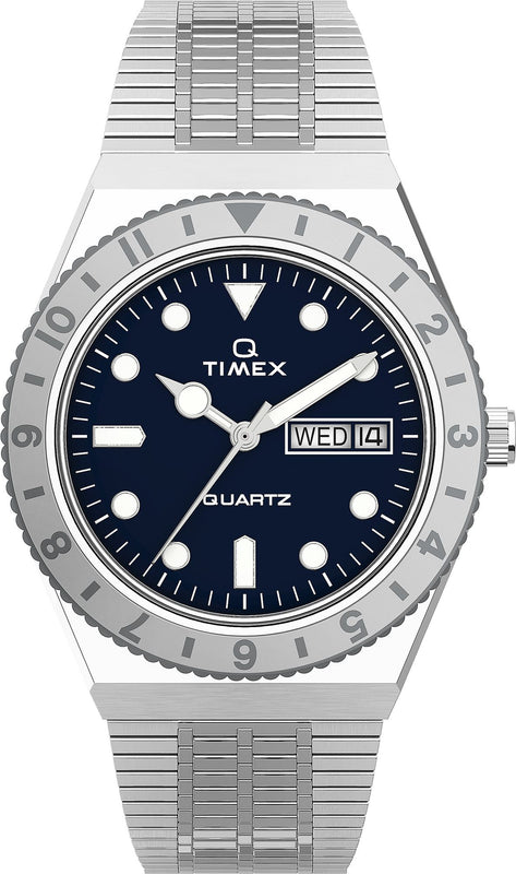 Timex Q - Special Projects Blue / Stainless Steel | Blue Dial