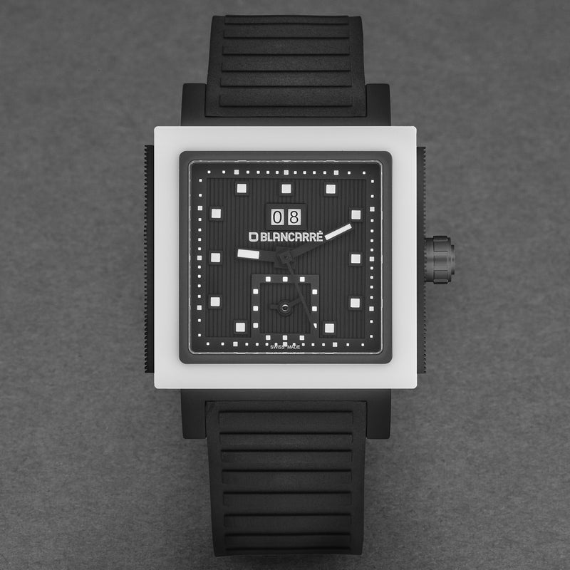 Square BC0151T2C101.01 / Matt black | Matt black Dial