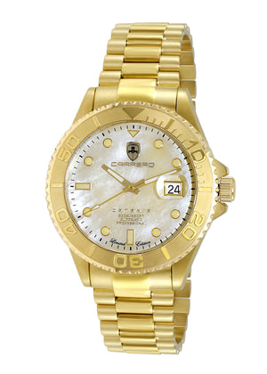 Catania MOP Goldtone-Gold | Gold Dial