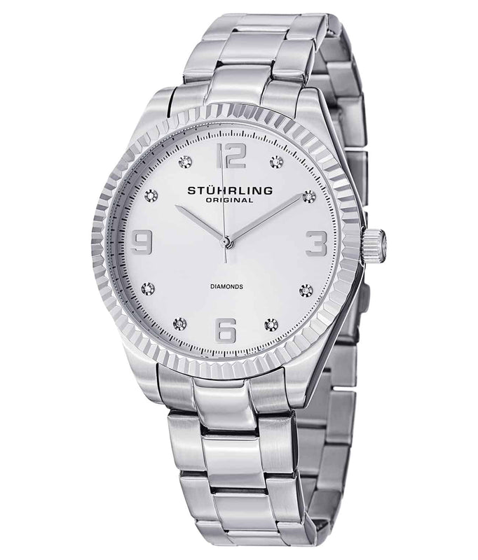 Symphony Classic Dress Watch Silver/Stainless Steel | Silver Dial