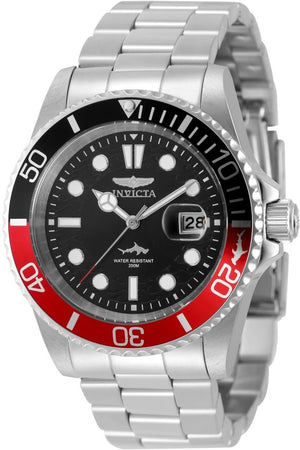 Pro Diver Black Dial / Stainless Steel Bracelet Black Dial