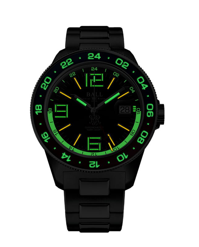 Engineer III Maverick GMT Red / Blue Bezel | Black Dial