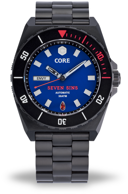 SEVEN SINS SEVEN SINS TITANIUM BLUE | Blue Dial