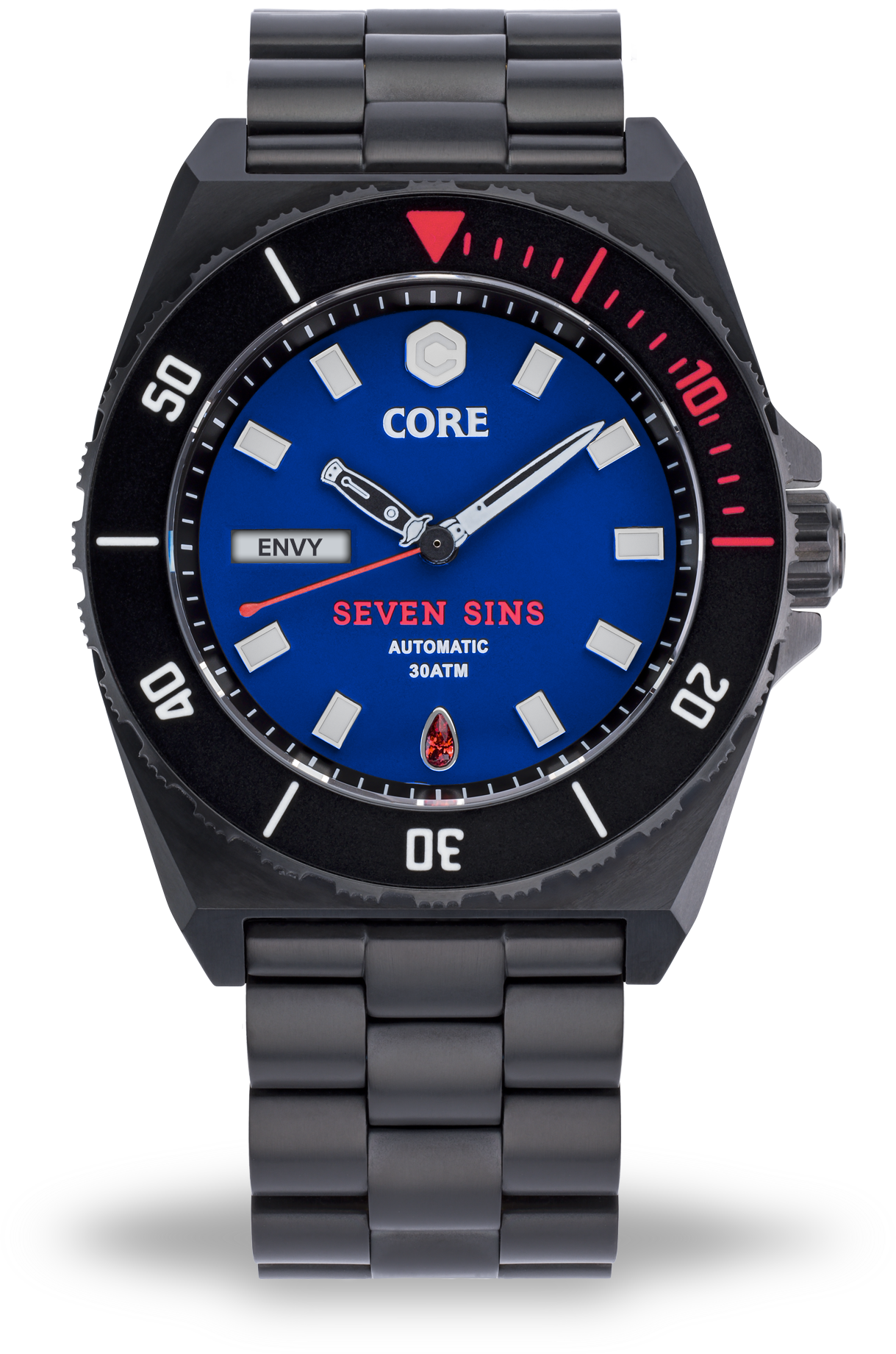 SEVEN SINS SEVEN SINS TITANIUM BLUE | Blue Dial