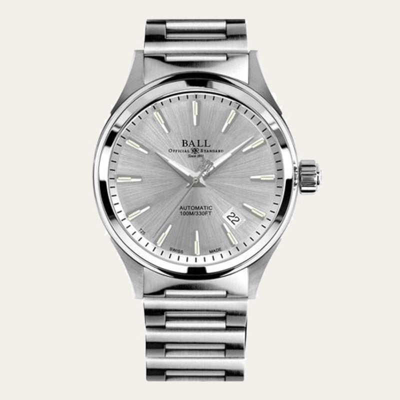 Fireman Victory Silver Dial 40mm