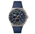 TAG HEUER FORMULA 1 CHRONOGRAH X ORACLE RED BULL RACING 44M, TITANIUM CASE, BLUE RUBBER STRAP, BLUE Red Bull Racing | Blue Dial