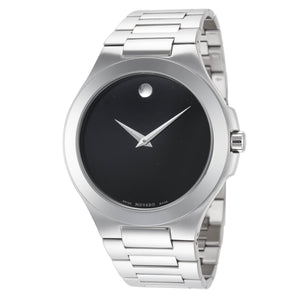 Movado Collection 39mm / Black / Silver | Black Dial