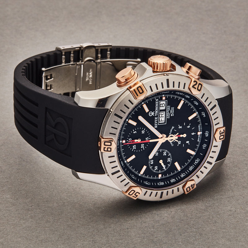 Air speed 16071.6859 / Black | Black Dial