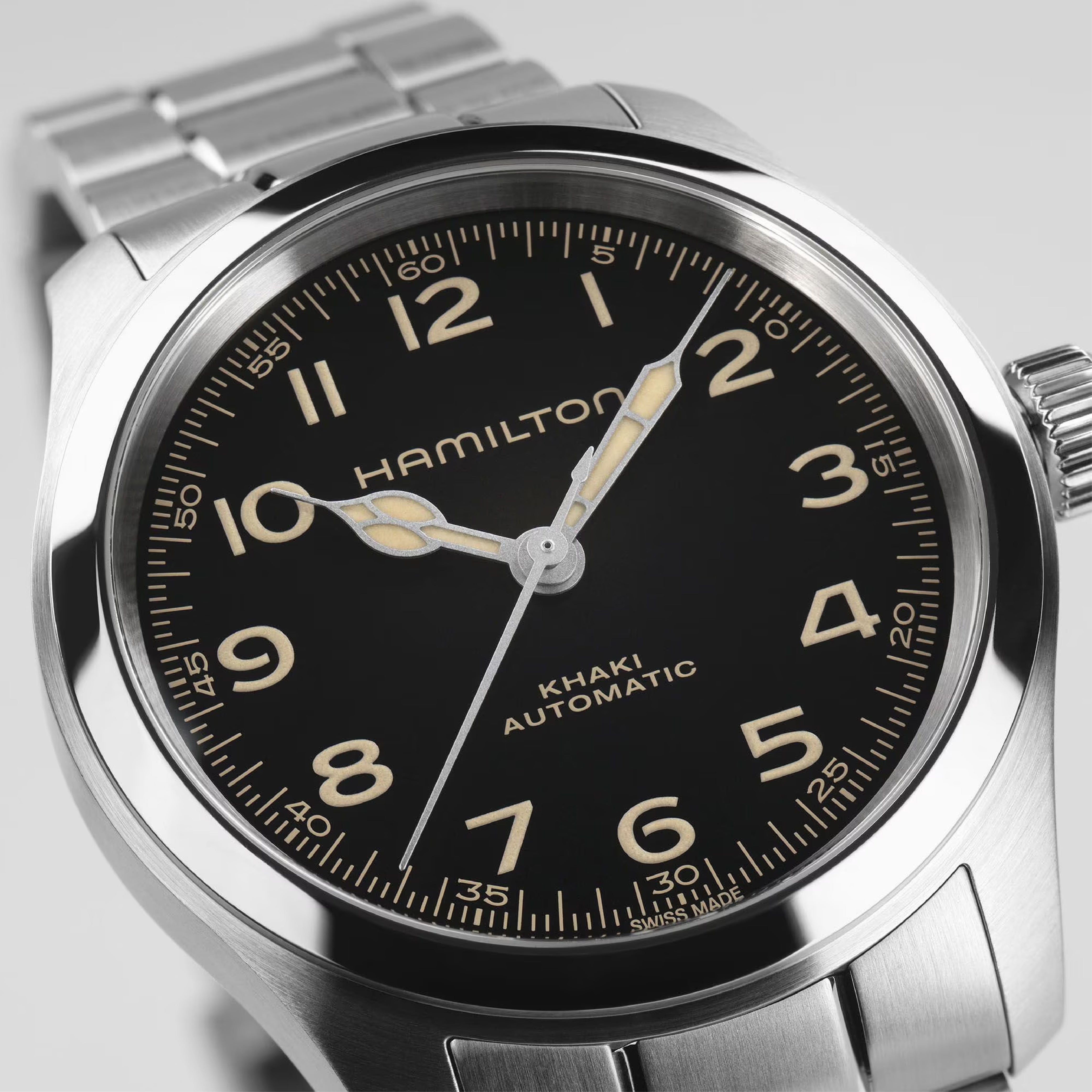 Hamilton Khaki Field Automatic Movement Black Dial H70405130