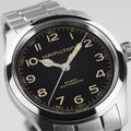 Khaki Field Black / Stainless Steel Black Dial