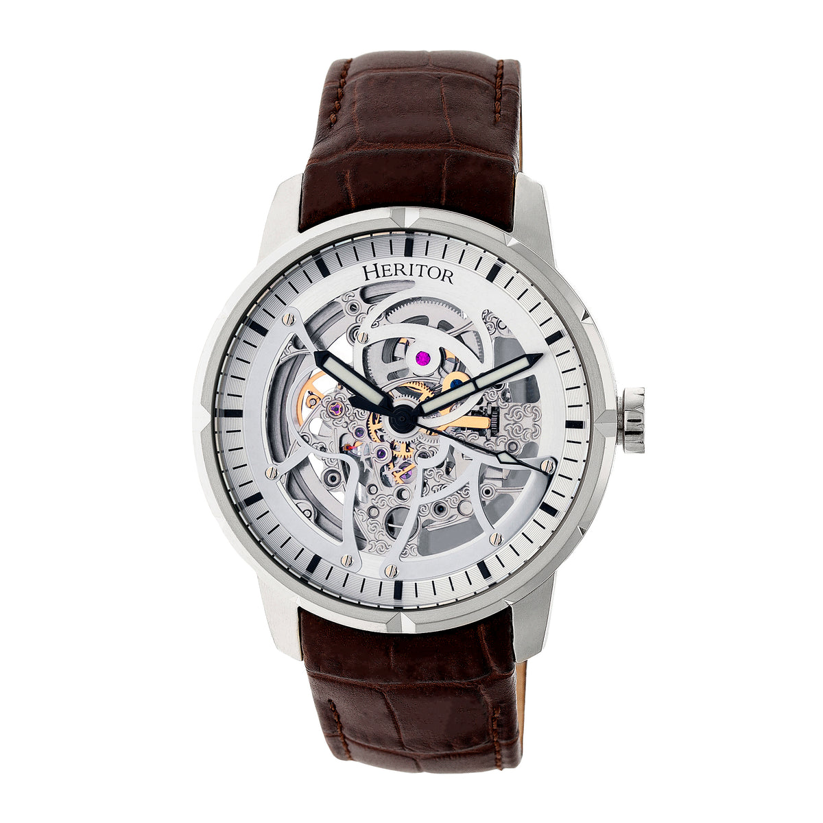 Ryder Brown/White | Silver Dial