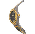 Arco Dual Dial & Time Zone Automatic Day/Date Mens black/two tone | Black Dial