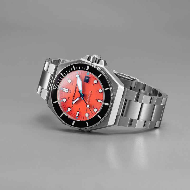 Dumas Orange / Stainless Steel | Orange Dial