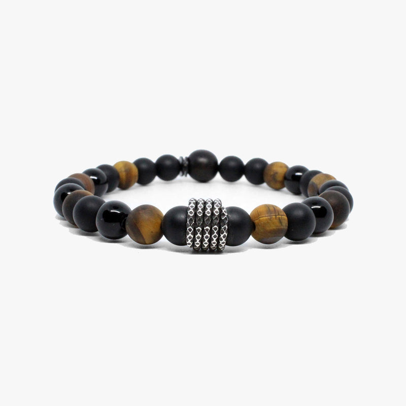 Gemstone, Onyx, Sterling, Yellow  |  Dial