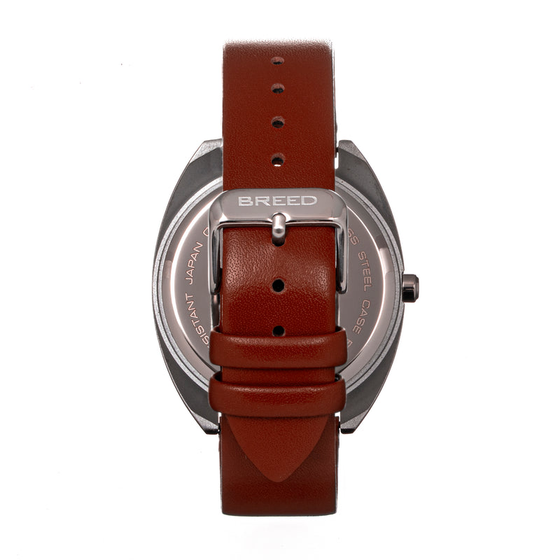 Victor Blue-Grey/Russet | Blue Dial