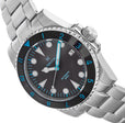 Luciano Black/Blue | Black Dial