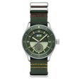 Airmaster Sector Meca-Quartz Green / Nylon | Green Dial
