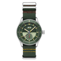 Airmaster Sector Meca-Quartz Green / Nylon | Green Dial