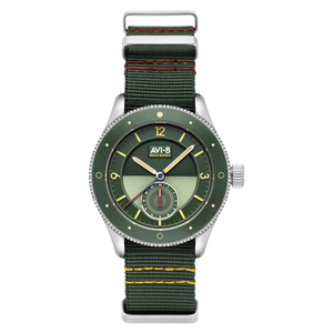 Airmaster Sector Meca-Quartz Green / Nylon | Green Dial