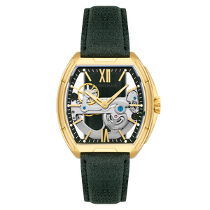 Nobility Knightsbridge Automatic Green / Leather | Green Dial
