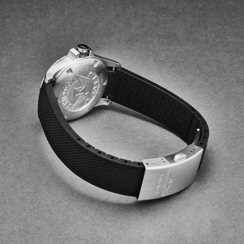 Conquest L33164889 / White mother-of-pearl | Black Mother of Pearl Dial