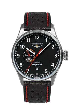 Aviation Tornado Black Dial with White | Black Dial
