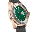 Sea Diver Rose/Green/Brown | Green Dial