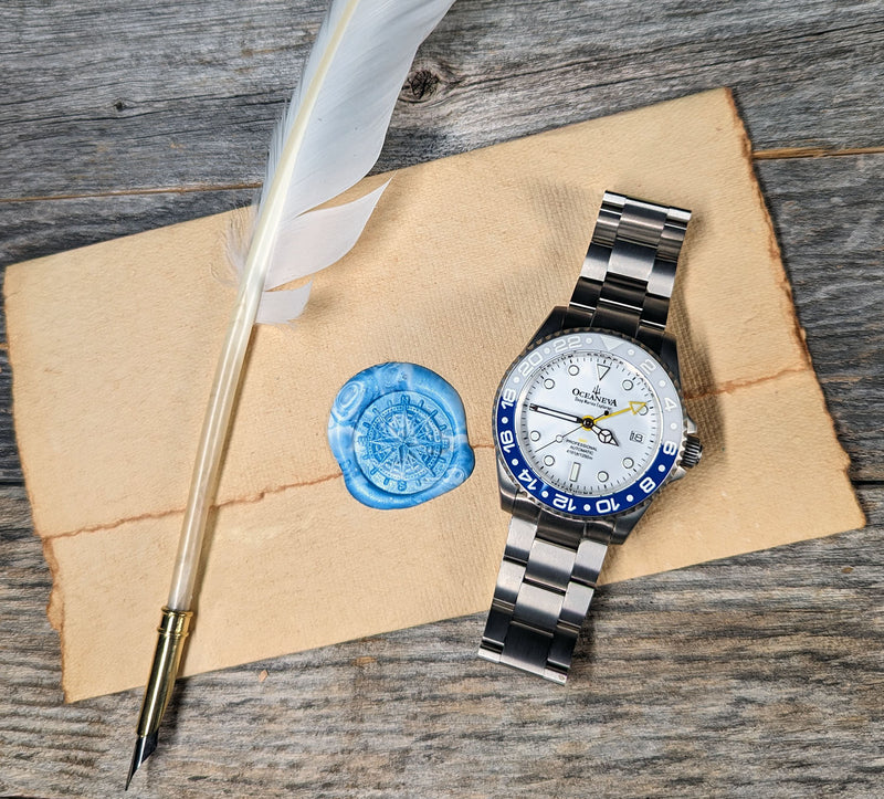 Deep Marine Explorer II White/Blue Bezel | White Dial
