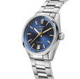 TAG HEUER CARRERA DATE 36MM,W/R 50M, STEEL CASE & BRACELET, BLUE DIAL Blue DIal | Blue Dial