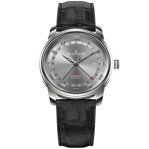 OceanTrek Automatic GMT 200M – Grey Dial