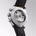 Spirit Flyback Black / Leather | Black Dial