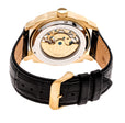 Helmsley Dual Time Automatic Gold/Black | Black Dial
